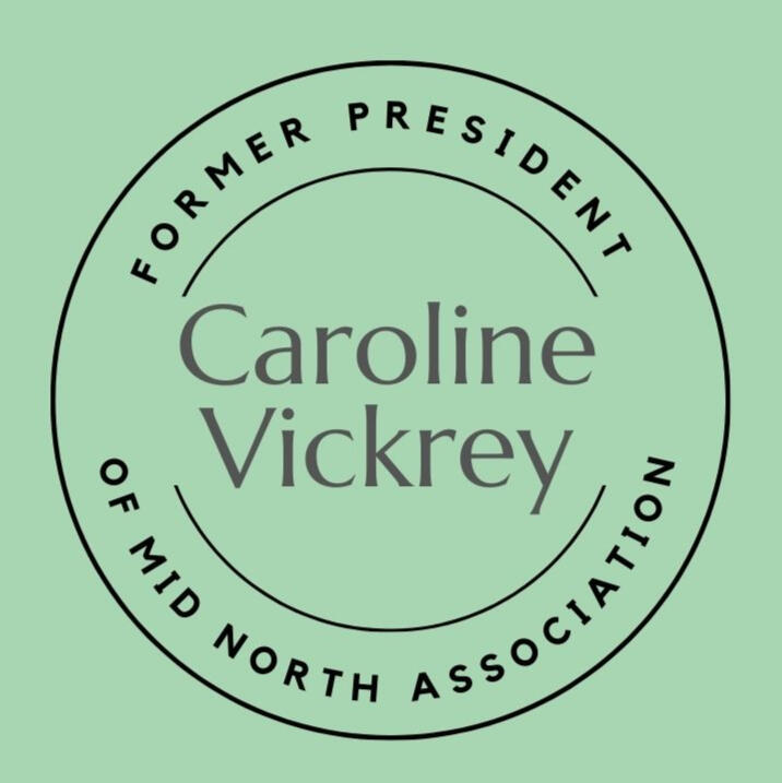 Caroline Vickrey, Fmr. President of Mid North Association